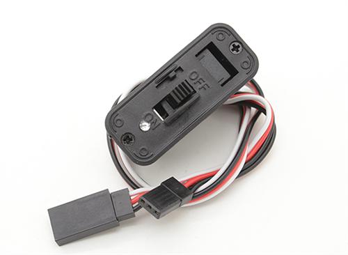 Futaba Switch Harness with Built in Charging Socket and Battery Indicator Light [372000023-0/50500]